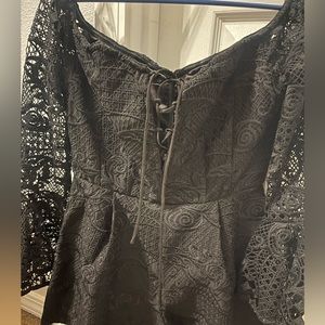 Brand new black jumpsuit . Size L